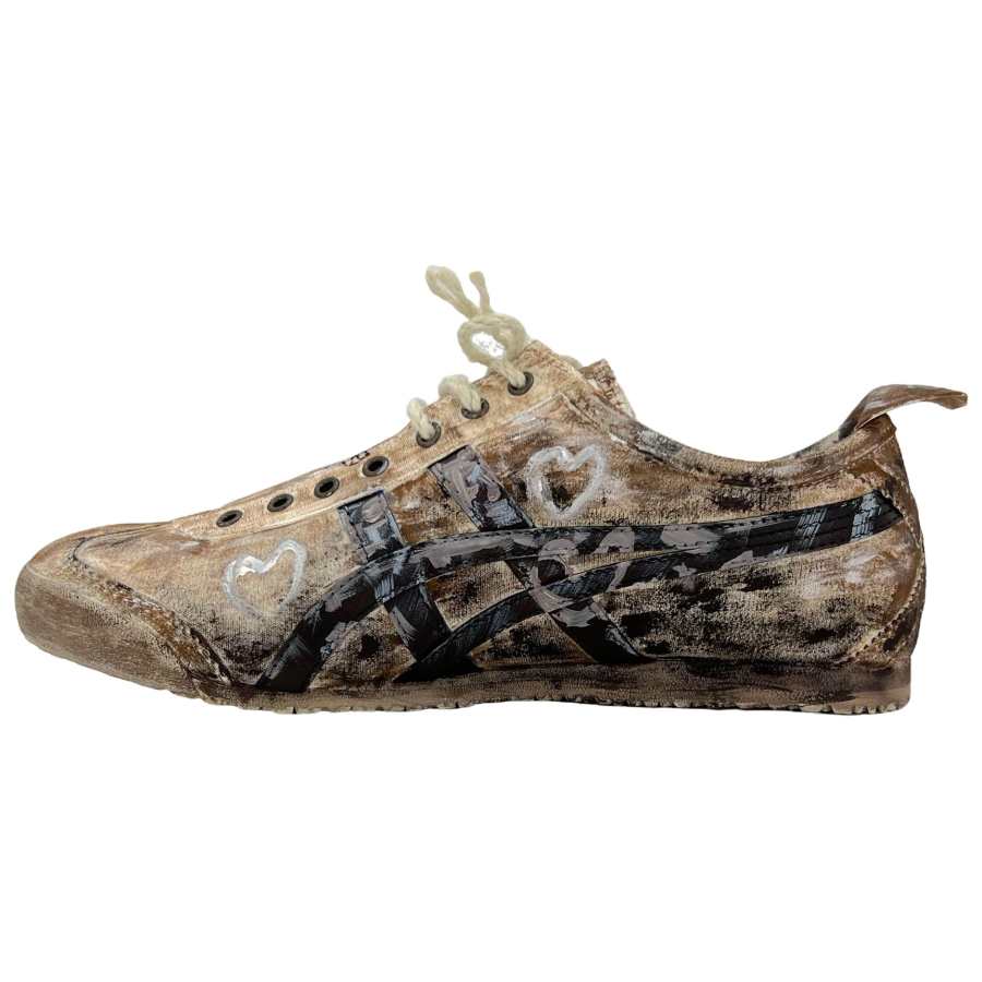 Onitsuka Tiger Mexico 66 Casual Shoes Unisex Low Top White/Blue/Red