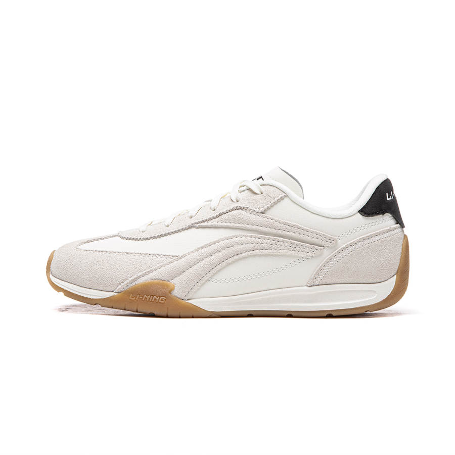 Li-Ning Li Ning Film TURBO Slip Resistant, Abrasion Resistant, Lightweight Low top Casual Shoes Women's Mist White