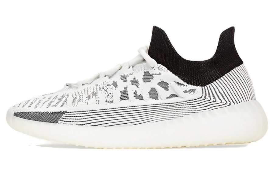 Adidas Originals Yeezy Boost 350 V2 Panda Cmpct 'Panda' Fabric Low top Casual Shoes Unisex White Black