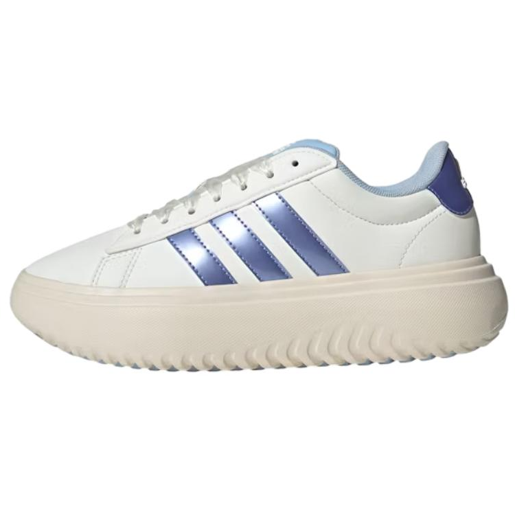 Adidas Adidas GRAND COURT PLATFORM Low top Tennis Shoes Women's White Blue