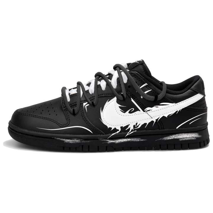 Nike Nike Dunk Low top Skateboard Shoes Men's Black