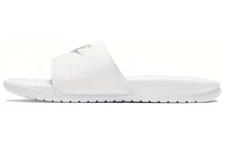 Nike Nike Benassi Jdi 'White Silver' Women's