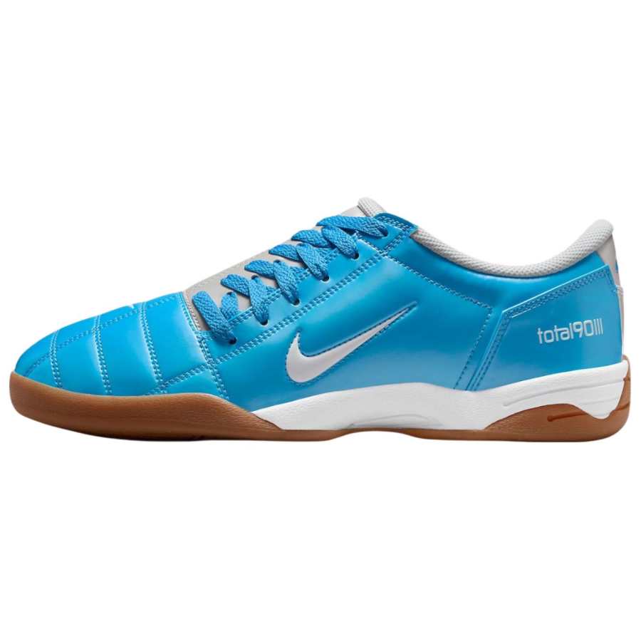 Nike Nike Total 90 IIl Synthetic Leather Slip Resistant Abrasion Resistant Soccer Shoes Unisex University Blue