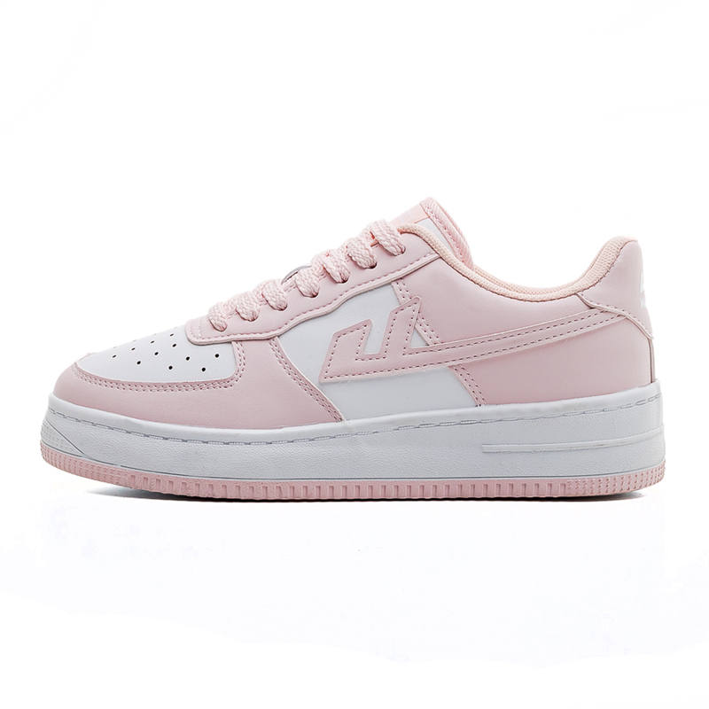 Warrior Air Force 1 Cherry Blossom Pink Sneakers Abrasion Resistant Lightweight Height Increasing