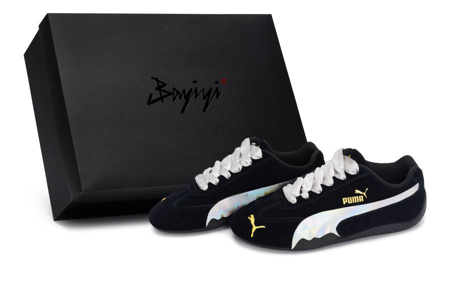 PUMA Speedcat OG 811 Manufacturing, Radiance Chronicle, Special Shoe Box Abrasion Resistant Abrasion Resistant Low top