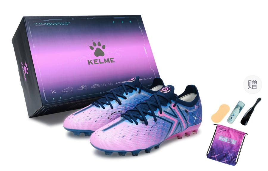 KELME Quick Spark 5.0 MG Multi Ground Cushioning Slip Resistant Rebound Soccer Shoes Men's