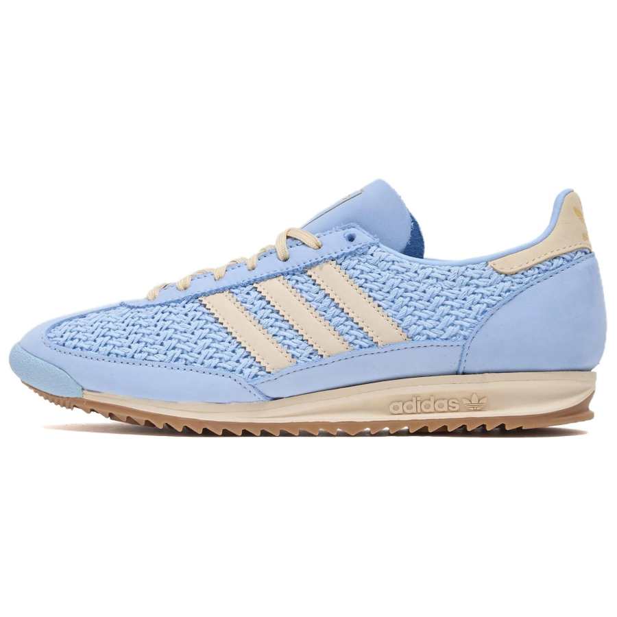 Adidas Originals SL 72 OG Abrasion Resistant Low top Casual Shoes Women's Blue