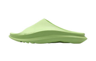 COURTMAN Luck Slip Resistant Abrasion Resistant Quiet Slide Slippers Unisex Green Lite Version