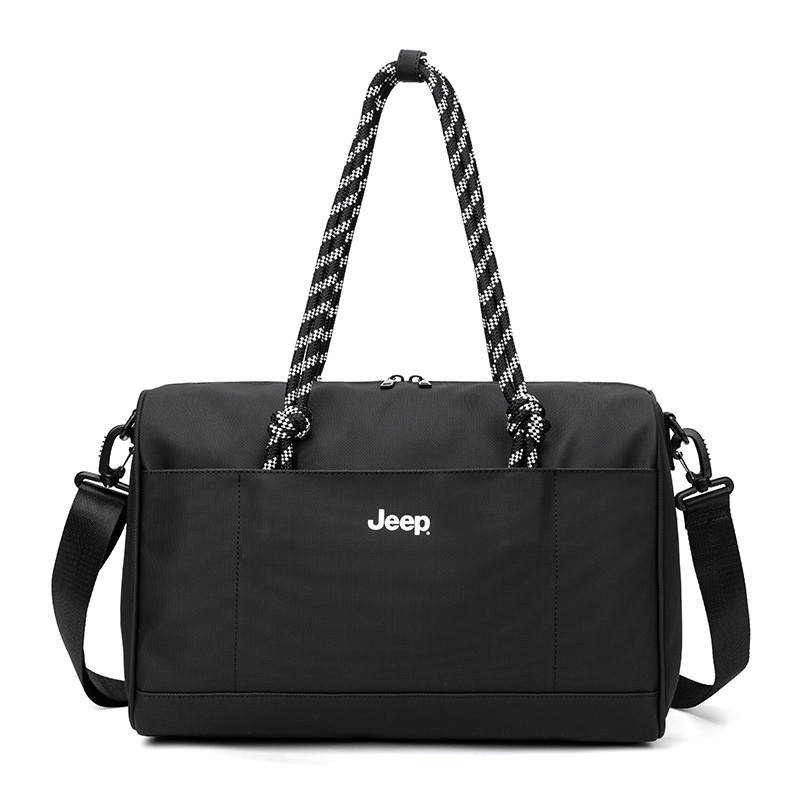 Jeep Jeep PVC Handbag Regular Unisex Khaki/Black