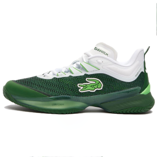 LACOSTE Fabric Slip Resistant And Breathable Slip Resistant And Breathable Low top Casual Shoes Men's Green