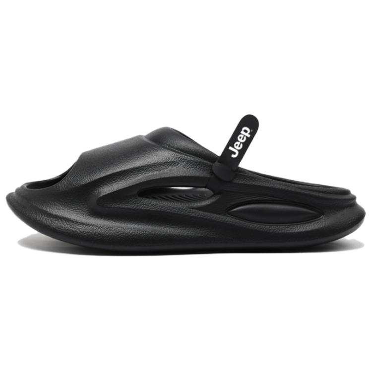 Jeep Abrasion Resistant Slide Slippers Men's Black
