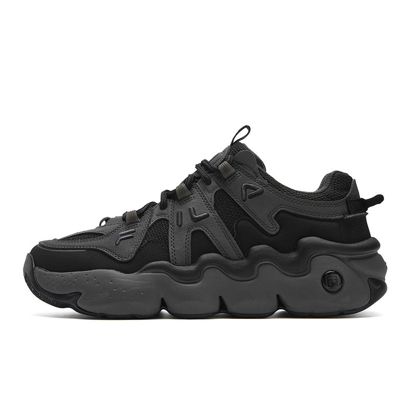 FILA PANINI Low top Casual Shoes Men's Black Gray