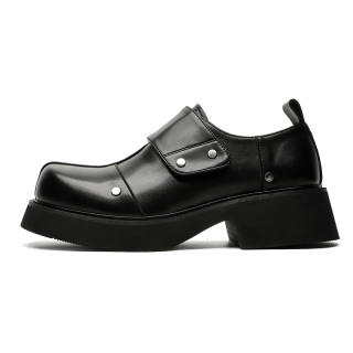 HUOFEIYU Slip Resistant Abrasion Resistant Low top Casual Shoes Men's Black