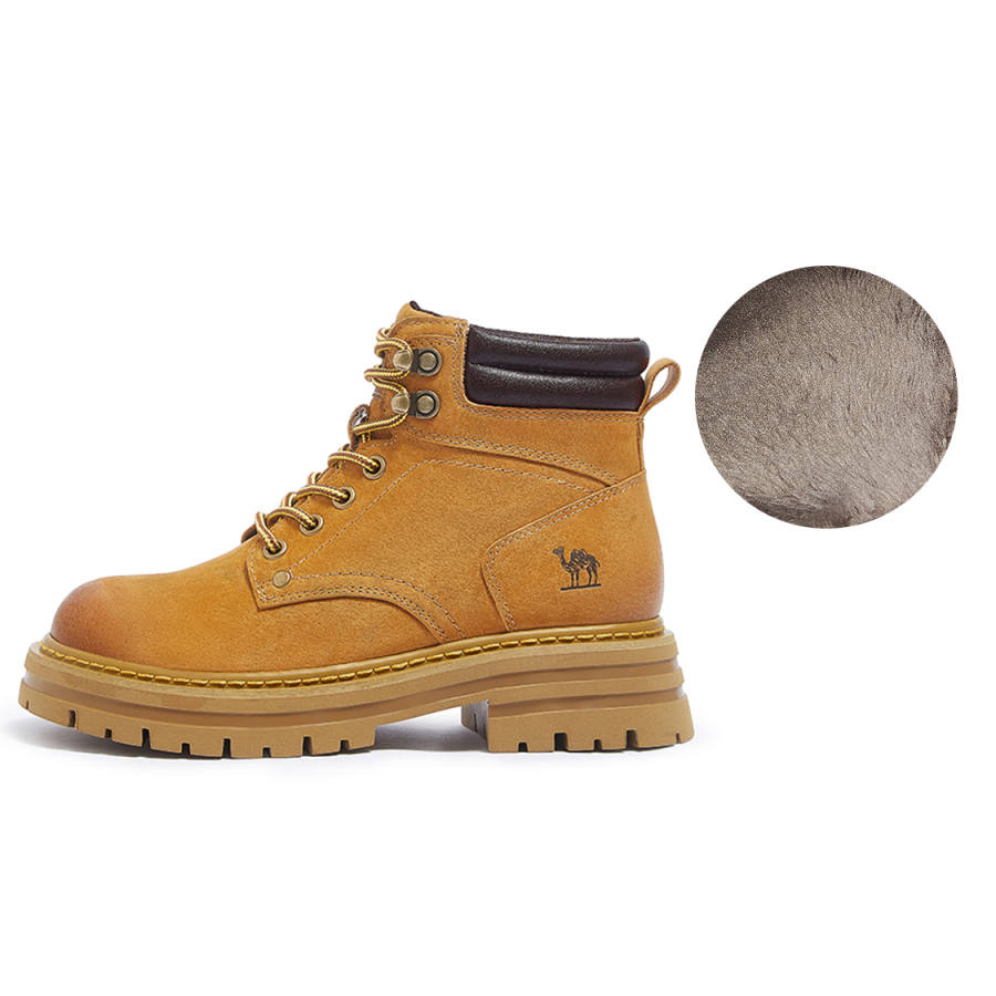 CAMEL CAMEL Hill Combat Boots 4.5cm Women's