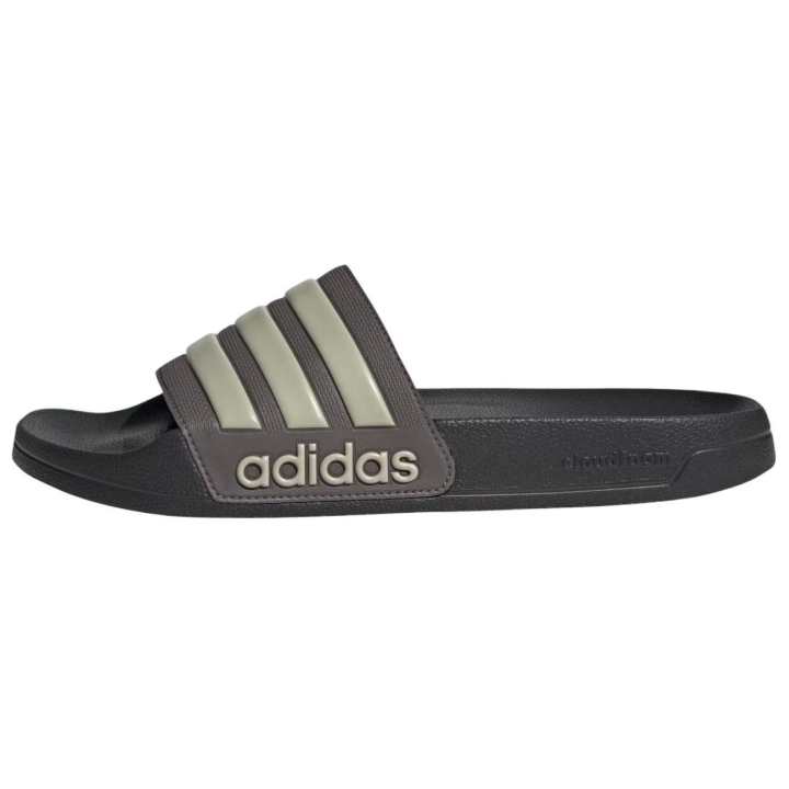 Adidas Adidas Adilette Shower Slides Charcoal Putty Grey Carbon
