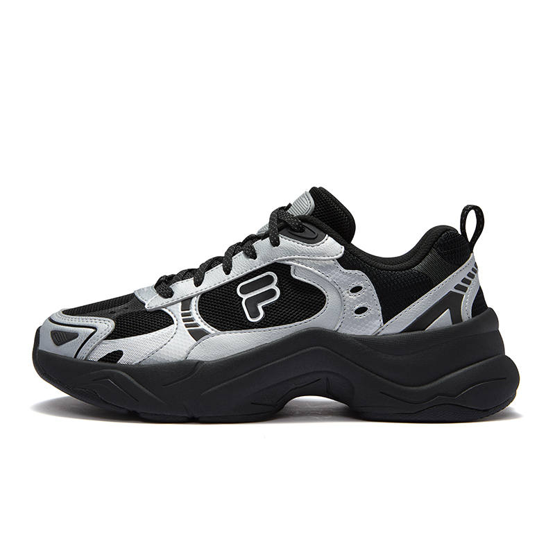 FILA FUSION Low top Casual Shoes Women's Black Gray