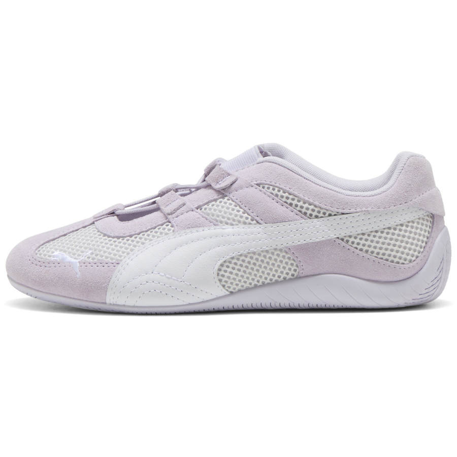 PUMA Speedcat Breathable Abrasion Resistant Low top Casual Shoes Women's Purple White