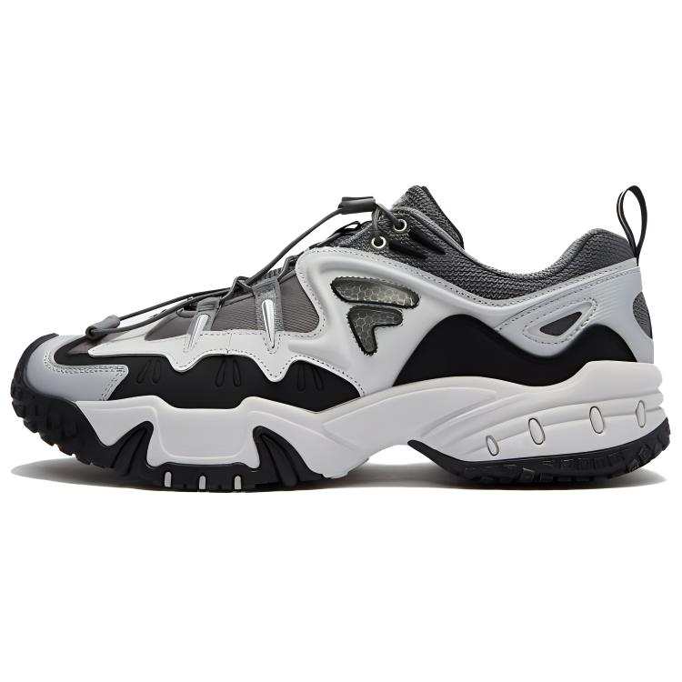 FILA FUSION KRIPTONITE Tooth Rock Shoes Low top Casual Shoes Men's Gray