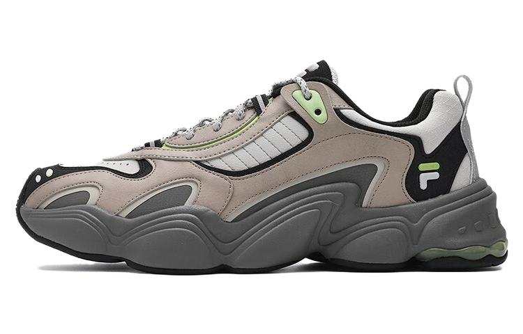 FILA FUSION TENACITY Textile, Synthetic Leather Low top Casual Shoes Men's Gray