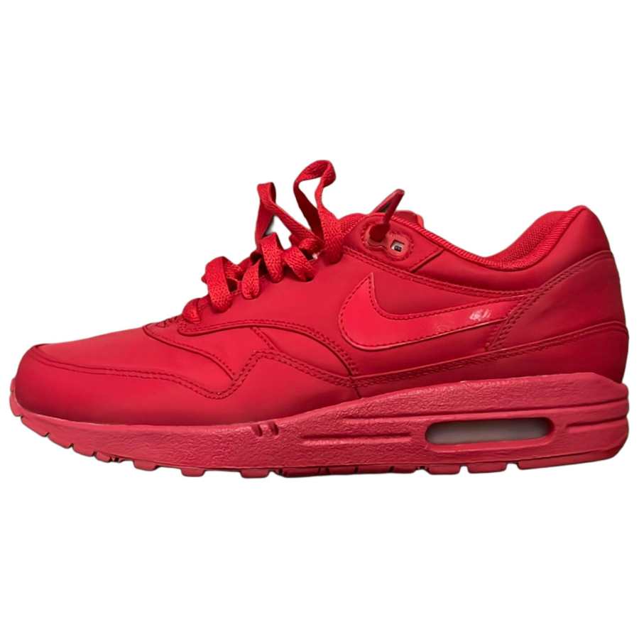 Nike Nike Air Max 1 Abrasion Resistant Low top Casual Shoes Men's Red