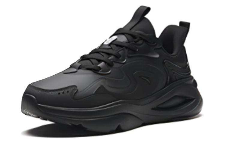 Anta Chao Bai 5.0 Slip Resistant, Abrasion Resistant, Breathable Low top Casual Shoes Men's Black