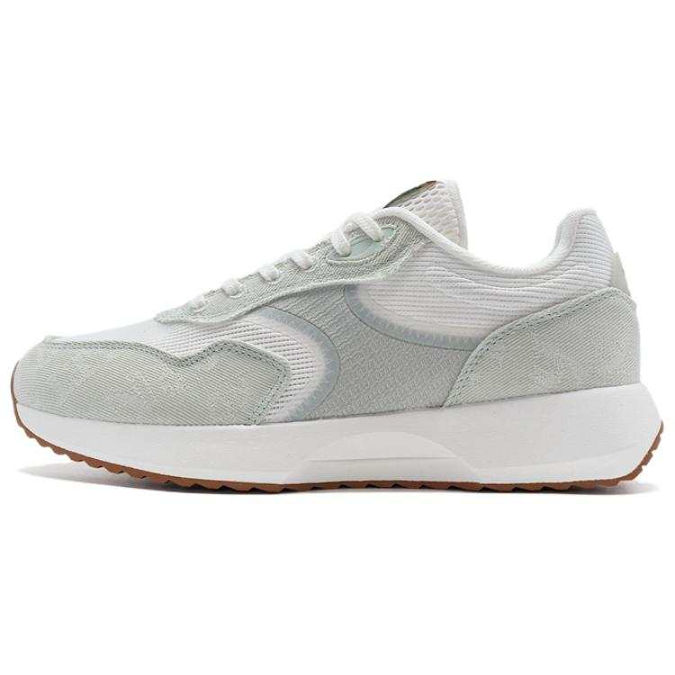XTEP Trace Shadow 5.0 Slip Resistant Low top Casual Shoes Women's Green Gray White