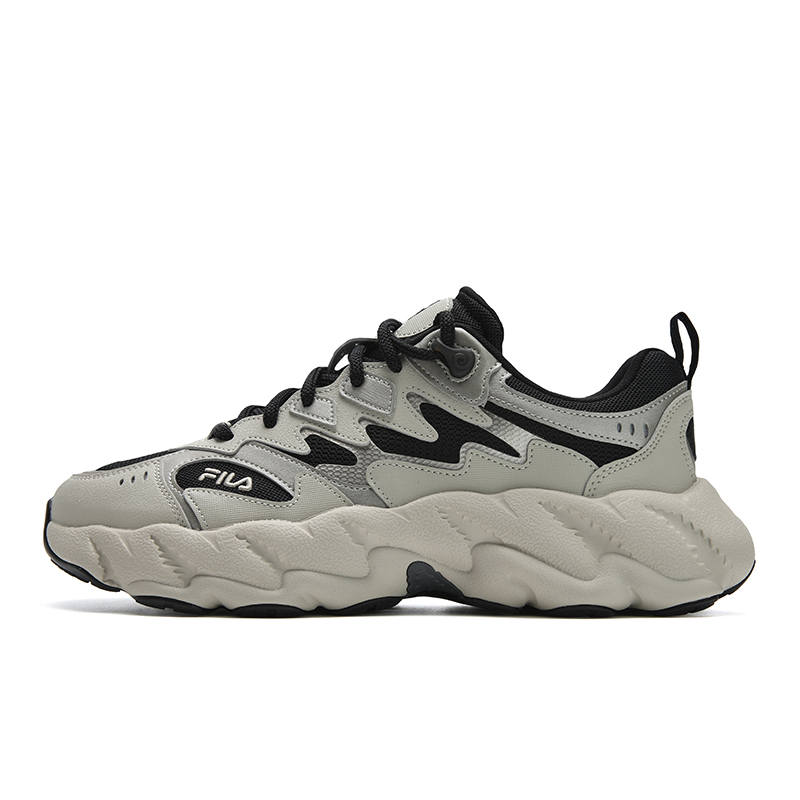 FILA FERN 2 Abrasion Resistant, Breathable, Lightweight Low top Casual Shoes Men's Black Brown