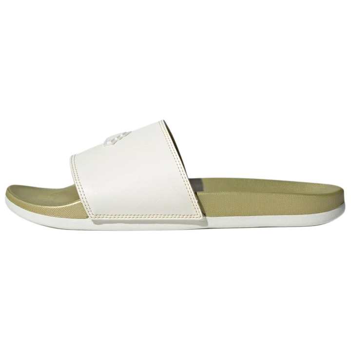 Adidas Adilette Adidas Comfort Slide 'White Gold Metallic'