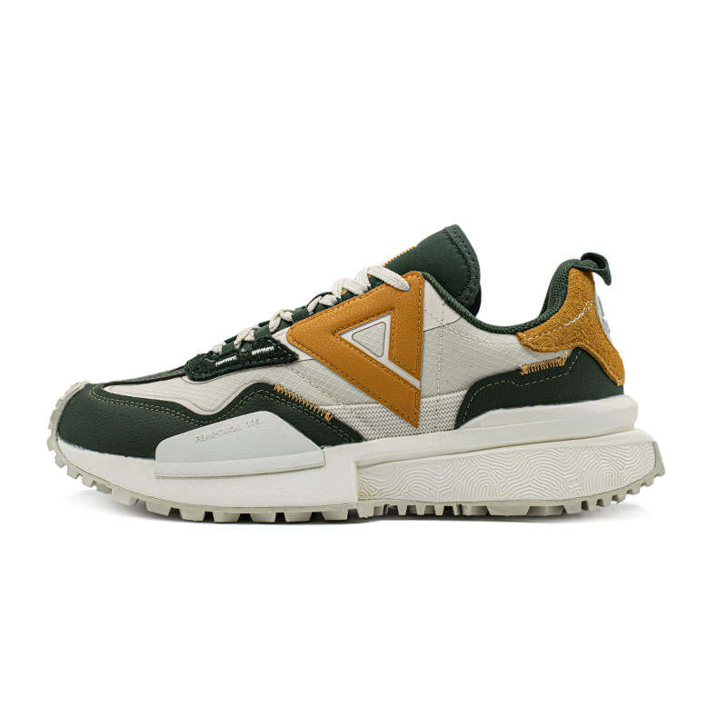 PEAK Taichi 70 S Slip Resistant Abrasion Resistant Low top Sports Casual Shoes Men's White Green Brown