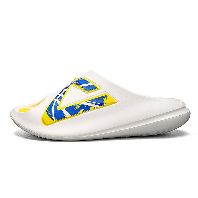 PEAK PEAK Taichi Chubby Slippers Slide Slippers Men's White