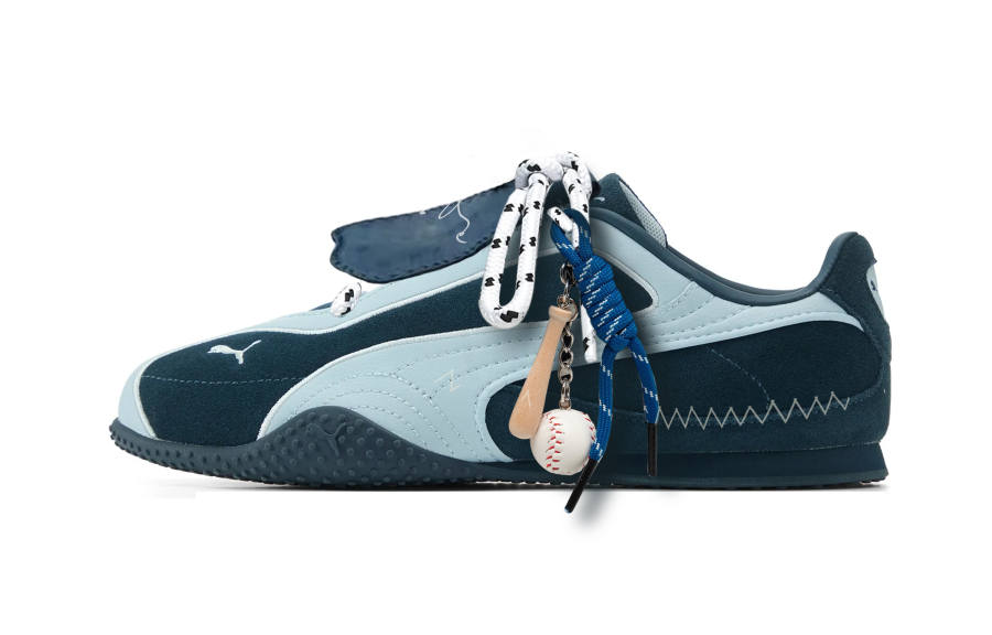 PUMA Bella V2 Cherry Bomb, Equestrian Blue Abrasion Resistant Coverage Support Low top Casual Shoes Unisex Sea Blue