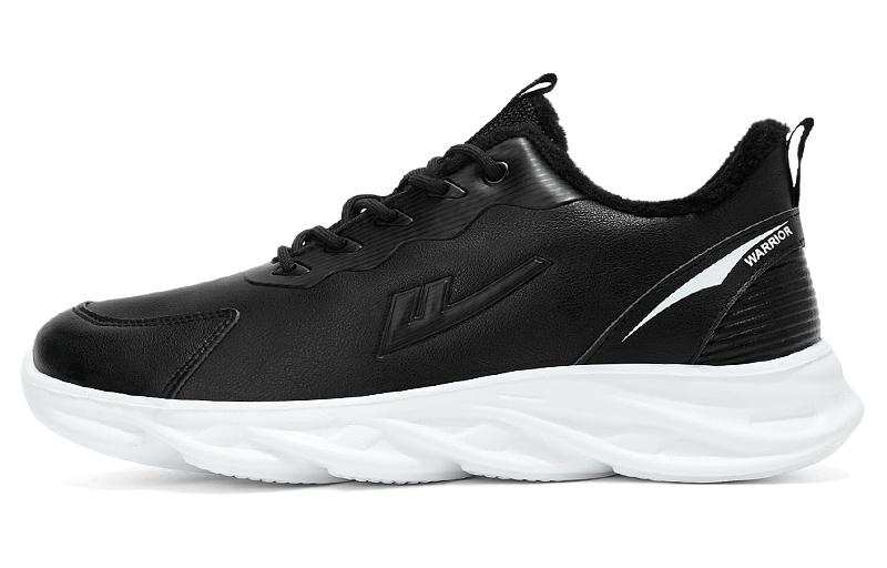 Warrior Fleece Lined Thermal, Leather Upper Waterproof, Comfortable And Trendy Sports Low top Casual Shoes Men's