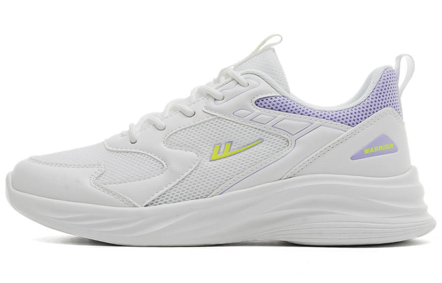 Warrior Low top Sports Casual Shoes Women's White Purple
