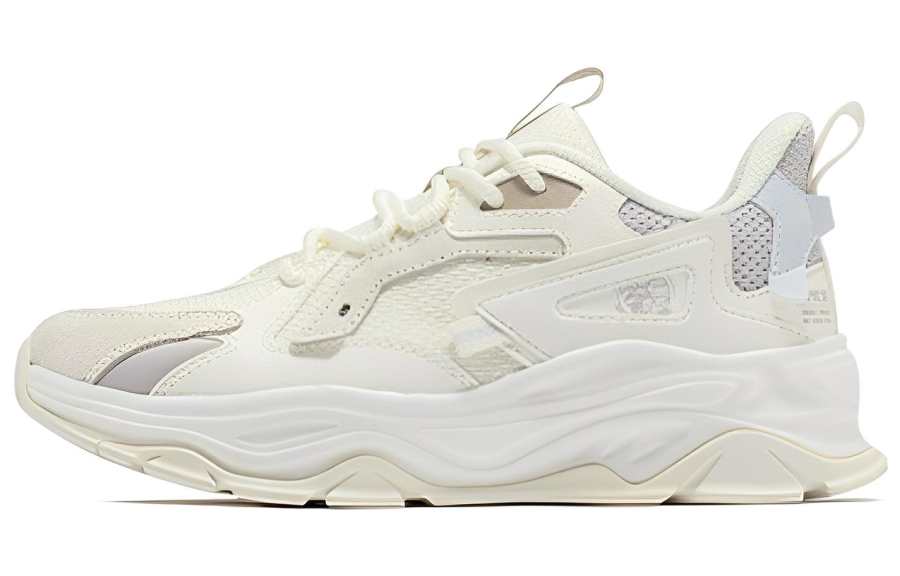 361° Slip Resistant Abrasion Resistant Low top Sports Casual Shoes Women's White Purple