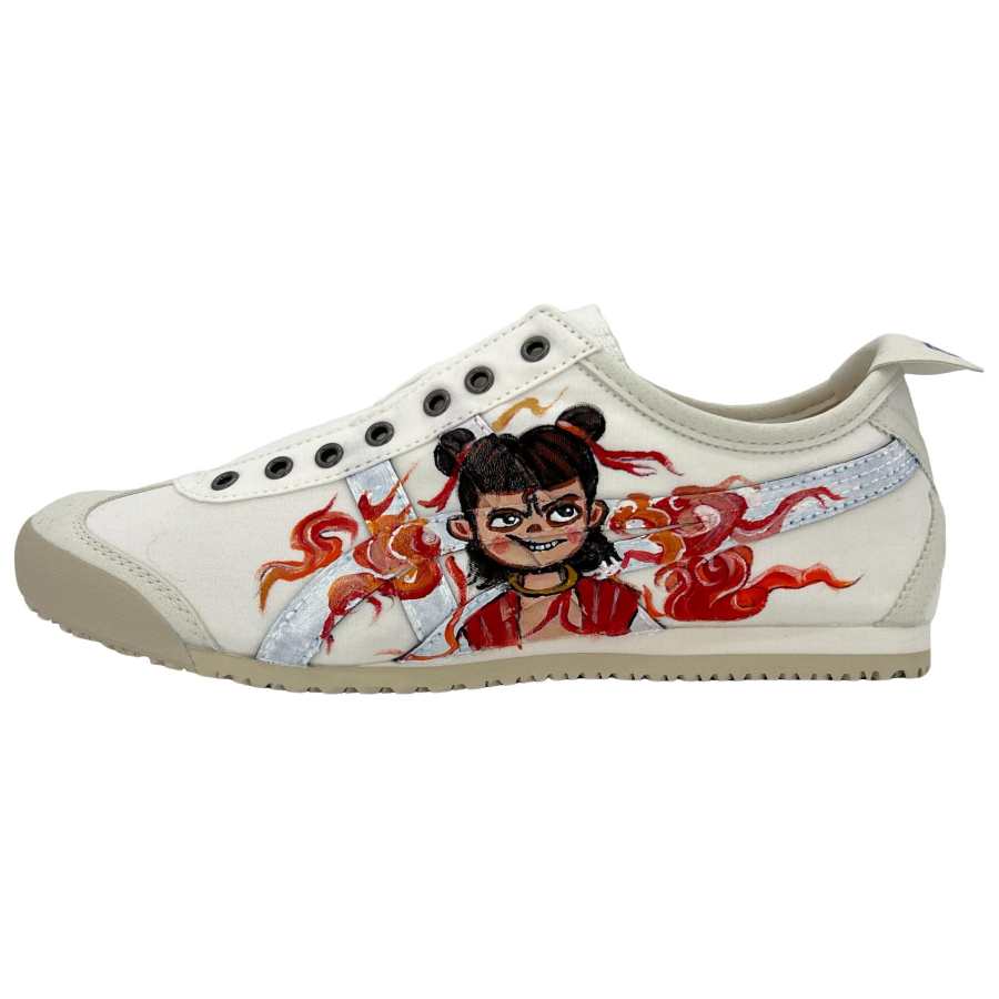 Onitsuka Tiger Mexico 66 Casual Shoes Unisex Low Top White/Blue/Red