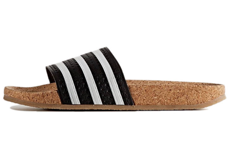 Adidas Originals Adidas Wmns Adilette Cork Slide 'Black' Women's