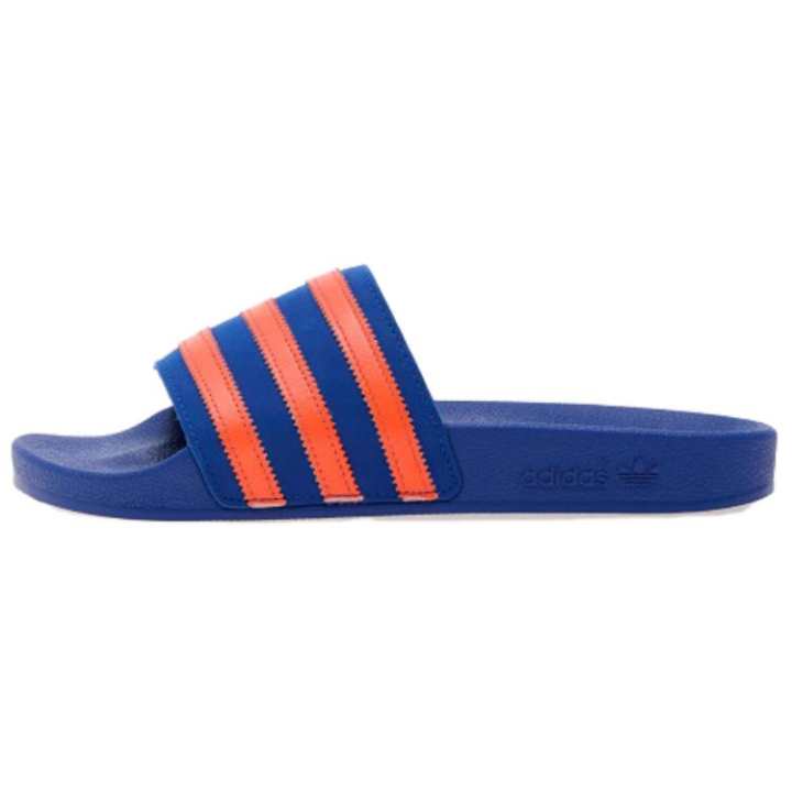 Adidas Adilette Wmns Adidas Slide 'Power Blue Solar Red'
