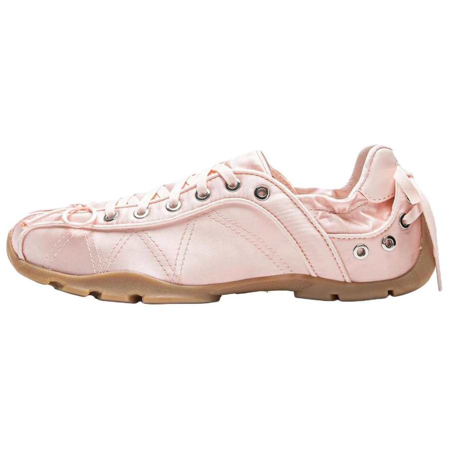 Li-Ning Li Ning Abrasion Resistant Coverage Lightweight Low top Casual Shoes Women's Pink