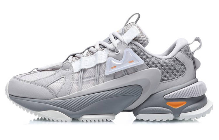 Li-Ning Li Ning Nebula M1 Fabric Cushioning Slip Resistant Abrasion Resistant Breathable Low top Sports Casual Shoes Men's