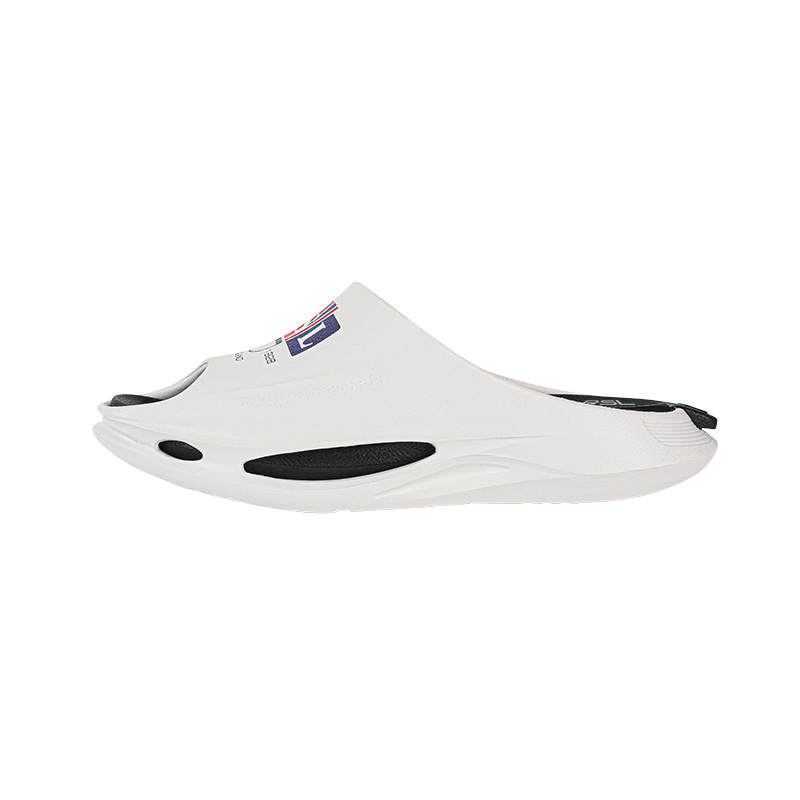 RSL Fashion Skeleton Quick Dry Quick Dry Slide Slippers Unisex White Black