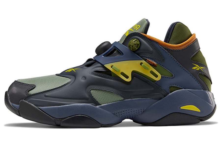 Reebok Pump Court Running Shoes Black/Green