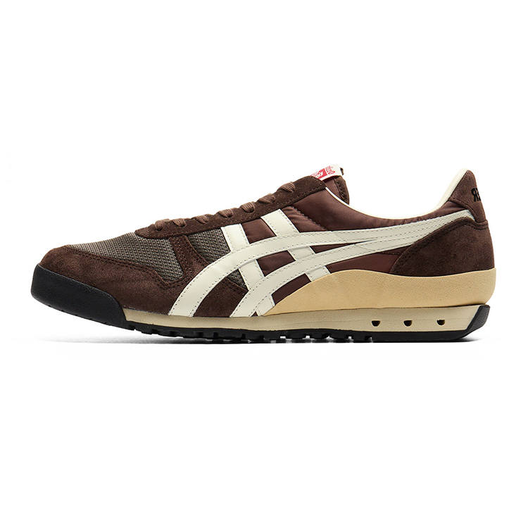 Onitsuka Tiger Ultimate 81 Abrasion Resistant Low top Casual Shoes Unisex Brown