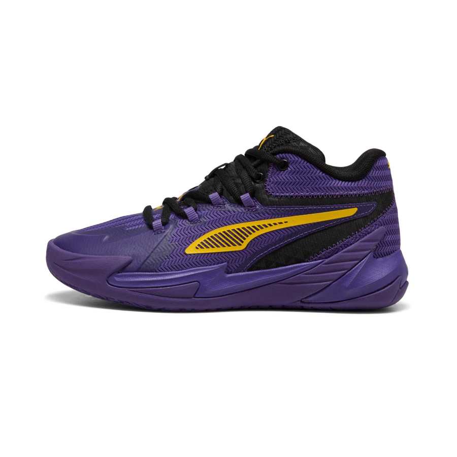 PUMA Dagger Fabric Comfortable Abrasion Resistant Support Low top Casual Shoes Unisex Purple