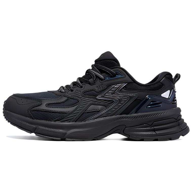 361° Slip Resistant Abrasion Resistant Low top Casual Shoes Men's Obsidian Black