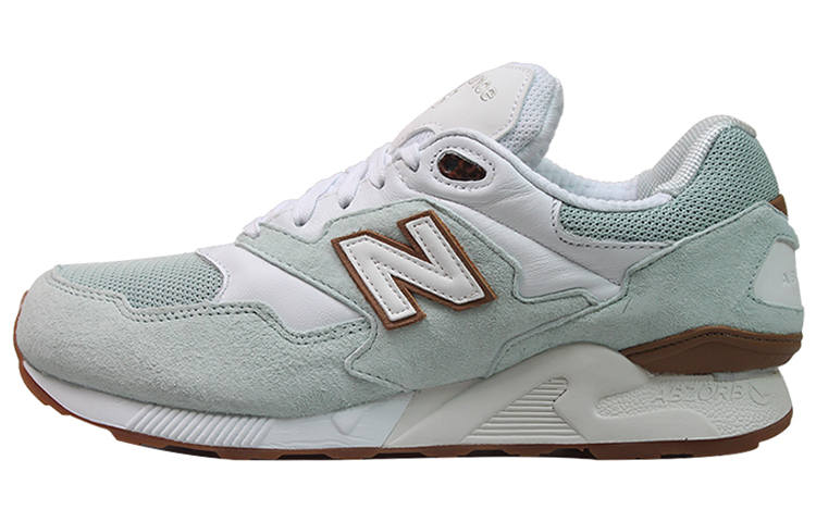 New Balance New Balance NB 878 Cow Leather Abrasion Resistant Low top Casual Shoes Unisex Marshmallow Green
