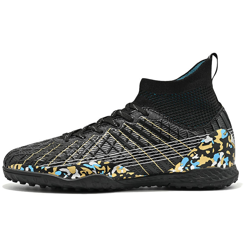 BIANSULONG FG Rubber Long Studs TF Rubber Broken Studs Artificial Turf Soccer Shoes Unisex