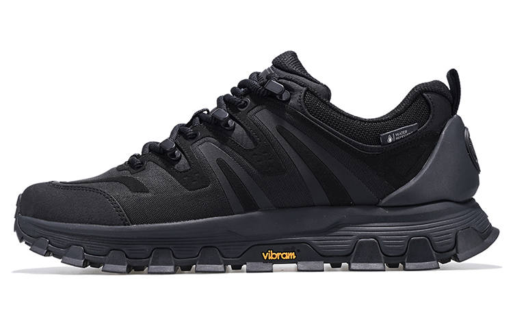 Palladium Textile, Leather Lightweight Breathable Lightweight And Breathable Low top Casual Shoes Men's Dark Gray Black