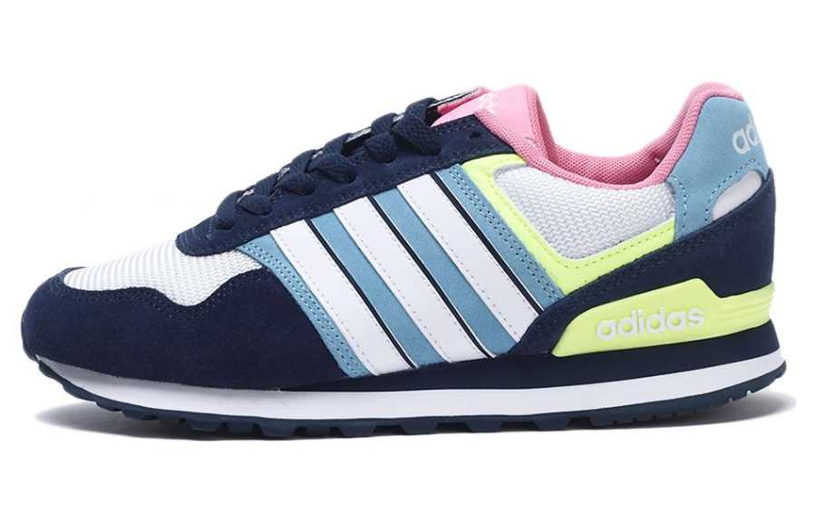 Adidas Adidas NEO Cushioning Slip Resistant Abrasion Resistant Low top Casual Shoes Women's Bright White
