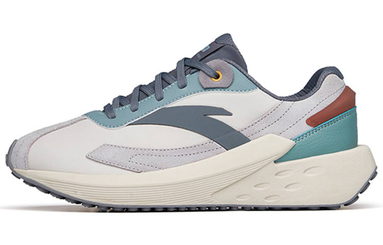 Anta Icing Cushioning Slip Resistant Abrasion Resistant Low top Sports Casual Shoes Men's Gray