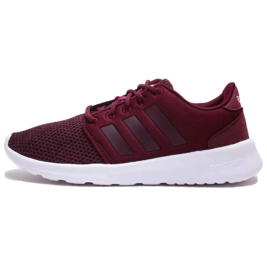Adidas Adidas Cushioning, Wear Resistant Low top Casual Shoes Women's Burgundy